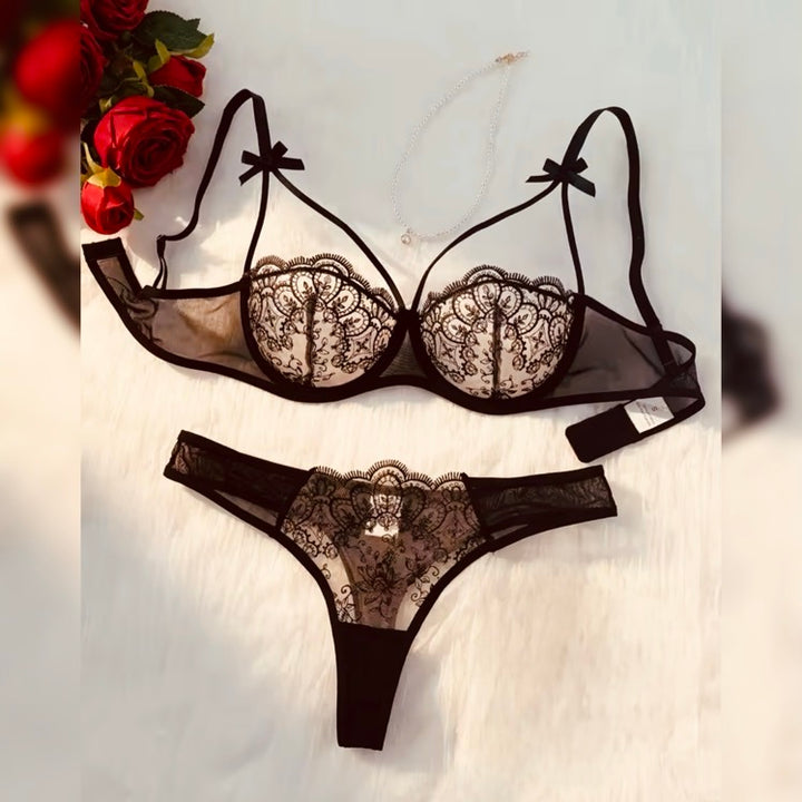 Conjunto Cora negro