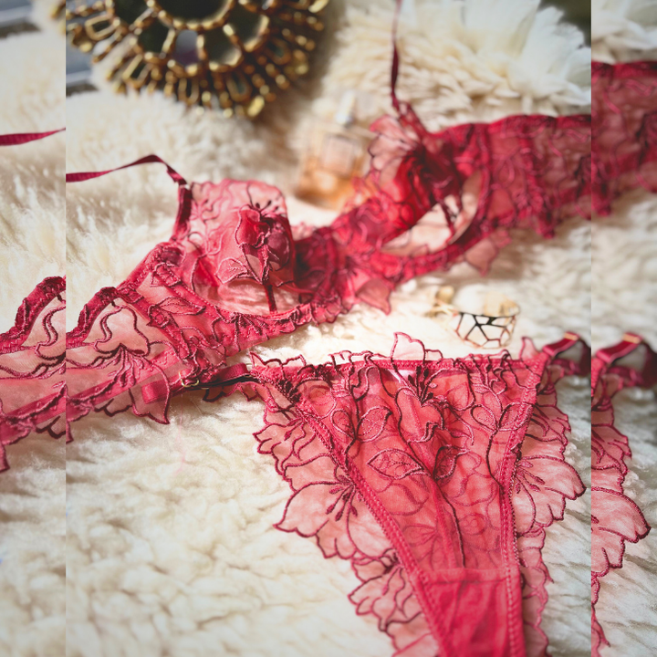 Conjunto Octavia Rojo
