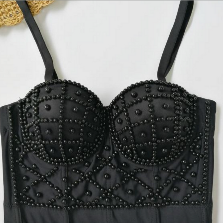 CropTop Olivia Negro