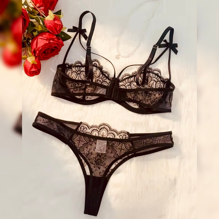 Conjunto Cora negro