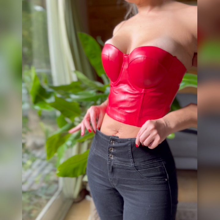 CropTop Begoña Rojo