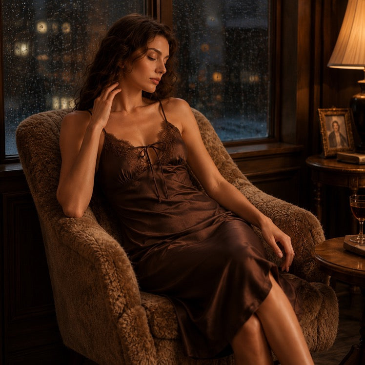 Negligee Irina Chocolate