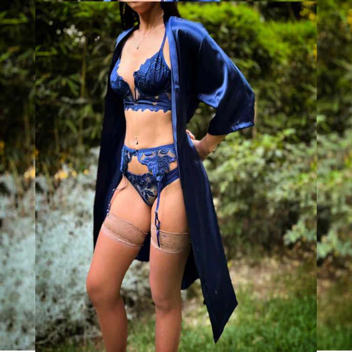 Bata Monaco Azul