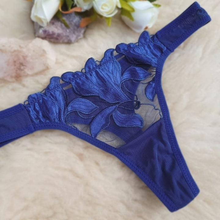 colaless azul lenceria elegante producto